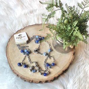 Erica Lyons Long Chain Double Strand Necklace